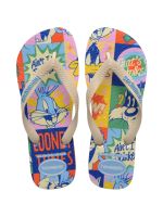 Havaianas Top Warner Classic Pernalonga Bege Palha