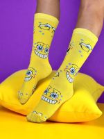 Meia Bob Esponja Rostos