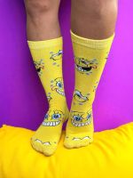 Meia Bob Esponja Rostos