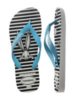 Havaianas Top Warner Logo Pernalonga Branco/Azul