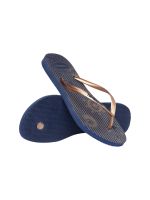 Havaianas Slim Nautical Marinho/Rose Gold