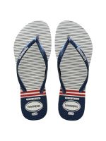 Havaianas Slim Nautical Branco/Marinho/Vermelho