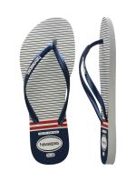 Havaianas Slim Nautical Branco/Marinho/Vermelho