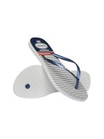 Havaianas Slim Nautical Branco/Marinho/Vermelho