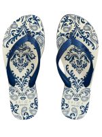 Chinelo Brizza Arezzo Azul Dark Denim