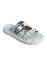 Sandalia Papete Moleca 5504.103 Branco Off