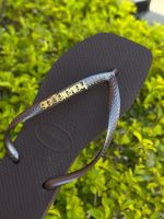 Havaianas Square Café + Escrita Dourada 