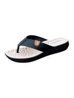 Chinelo Ortopédico Modare 7142.106 Ultraconforto Preto/Camel