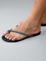 Rasteirinha Moleca 5557.102 Preto
