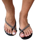 Rasteirinha Moleca 5557.102 Preto