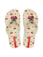 Chinelo Ipanema Infantil Belle Bege Cereja