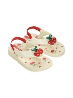 Chinelo Ipanema Bebê Belle Bege Cereja
