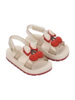 Sandália Zaxynina Baby Cereja Branco Off 