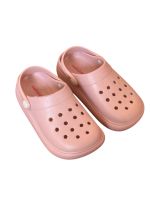 Babuche Molekinha 2591.200 Prata/Rosa com Glitter