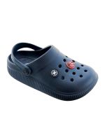 Babuche Molekinho 2874.101 Marinho com pingentes