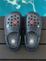 Babuche Molekinho 2874.101 Marinho com pingentes