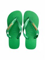Havaianas Top Verde + Escrita Dourada