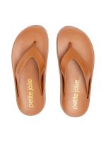 Chinelo Petite Jolie Basic Doce de Leite PJ6818