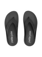 Chinelo Petite Jolie Basic Preto/Branco PJ6818