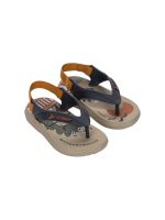 Chinelo Baby Rider R1 III Dinossauro Bege/Cinza