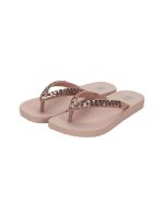 Chinelo Zaxy Hype com corrente Nude