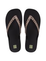 Chinelo Zaxy Hype com corrente Preto