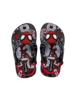 Chinelo Ipanema Baby Spider Homem Aranha Preto/Vermelho