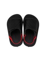 Chinelo Baby Rider Street Slide Preto/Vermelho