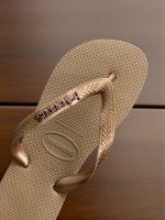Havaianas Top Rose Gold + Escrita Rose 