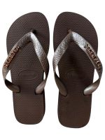 Havaianas Top Café + Escrita Rose 