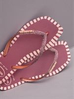Havaianas Square Glitter Contour Amaranto 