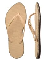 Havaianas Slim Point Glitter Café