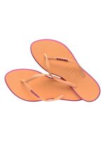 Havaianas Slim Point Laranja - Rosa Gum  