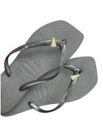 Havaianas Square Preto + Nsa Sra Aparecida 