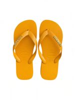 Havaianas Top Amarelo + Escrita Dourada