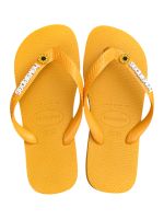 Havaianas Top Amarelo + Escrita Branco + Girassol
