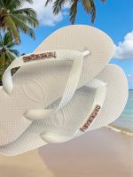 Havaianas Top Branco + Escrita Rose 