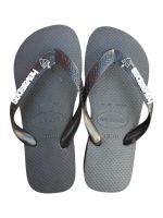 Havaianas Top Preto + Escrita Branca + Atlético Mineiro