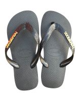 Havaianas Top Preta + Escrita Dourada