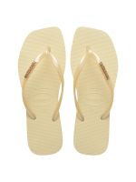 Havaianas Square Logo Metallic Buttercream 