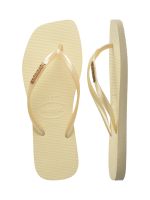 Havaianas Square Logo Metallic Buttercream 