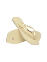 Havaianas Square Logo Metallic Buttercream 