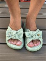 Chinelo Ortopédico Modare 7208.101 Ultra Soft com Laço Verde Luna