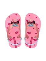 Chinelo Ipanema Bebê Belle Rosa Glitter Cereja