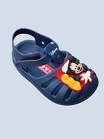Sandália Disney Magic Mickey - Azul Escuro/Vermelho