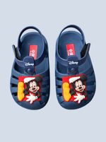 Sandália Disney Magic Mickey - Azul Escuro/Vermelho