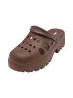Tamanco Babuche Moleca 5563.100 Chocolate