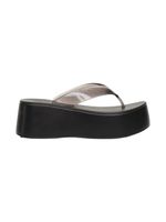 Chinelo Petite Jolie Plus II Preto Translúcido/Preto PJ7703