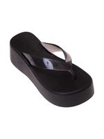 Chinelo Petite Jolie Plus II Preto Translúcido/Preto PJ7703