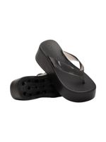 Chinelo Petite Jolie Plus II Preto Translúcido/Preto PJ7703